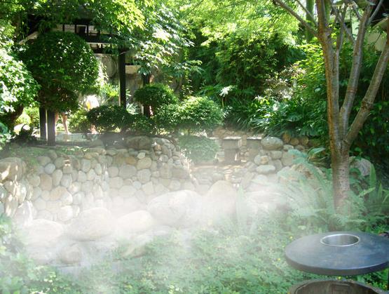 人造霧創(chuàng)造綠色，創(chuàng)造健康；水霧除塵清新世界